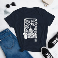 DC Sakura Woodblock Print Women's short sleeve t-shirt